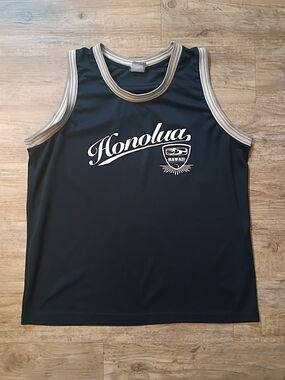 Hawaii Men's Navy Y2k Basketball Jersey